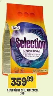 DETERDŽENT DUEL SELECTION