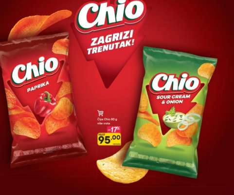 Čips Chio 80 g