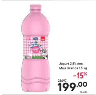 Jogurt 2.8% mm Moja Kravica 1.5 kg