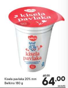 Kisela pavlaka 20% mm