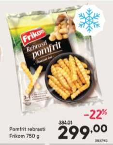 Pomfrit rebrasti Frikom 750 g