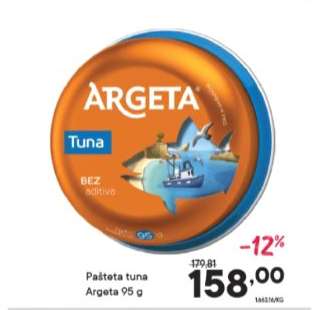 Pašteta tuna Argeta 95 g