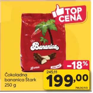 Čokoladna bananica Štark