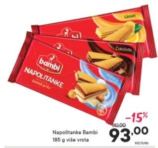 NAPOLITANKE BAMBI