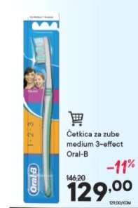 Četkica za zube medium 3-effect Oral-B