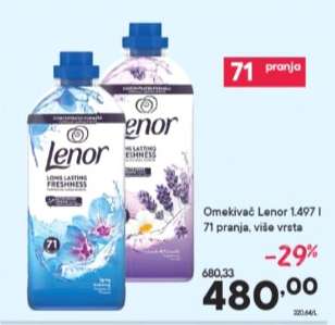 Omekšivač Lenor 1.497 l