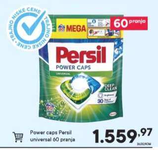 Power caps Persil universal 60 pranja