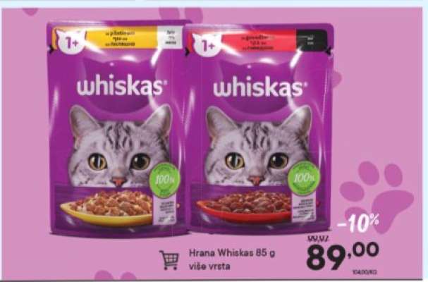 Hrana Whiskas 85 g