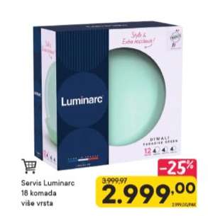 Servis Luminarc