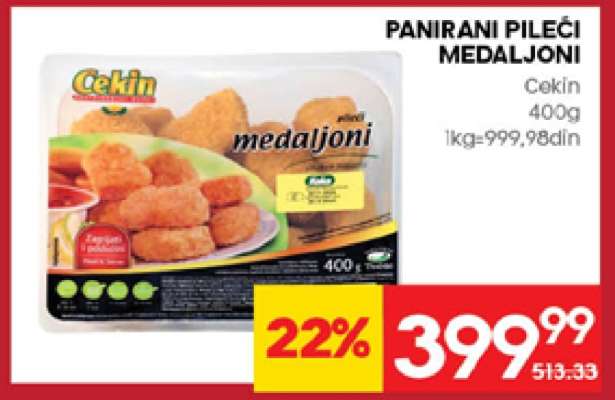 PANIRANI PILEĆI MEDALJONI