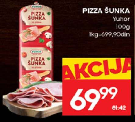 PIZZA ŠUNKA