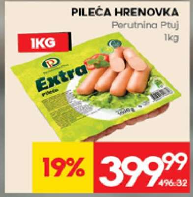 PILEĆA HRENOVKA