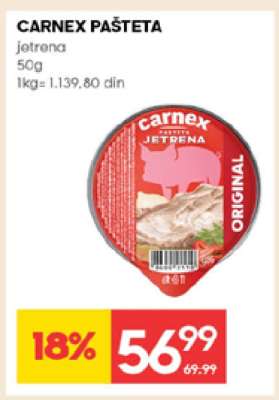 CARNEX PAŠTETA