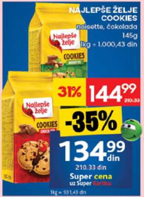 NAJLEPŠE ŽELJE COOKIES