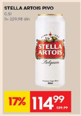Stella Artois pivo
