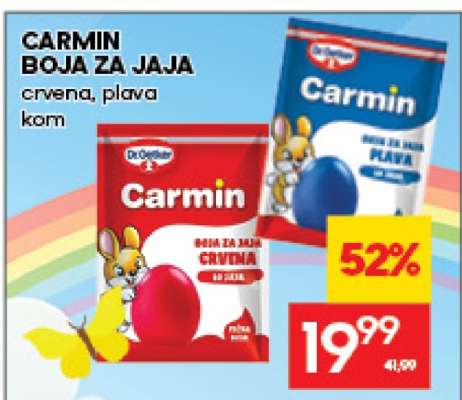CARMIN BOJA ZA JAJA