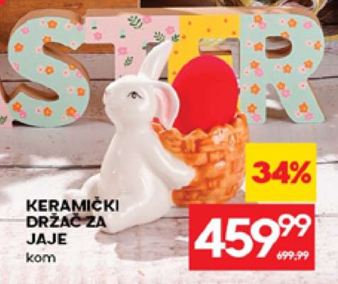 KERAMIČKI DRŽAČ ZA JAJE