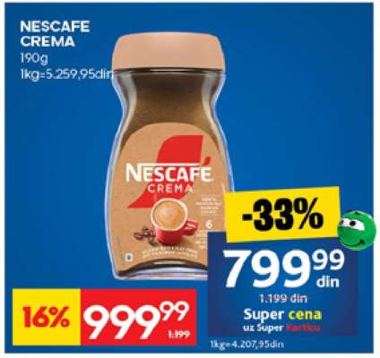 Nescafe Crema
