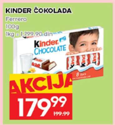 Kinder Čokolada