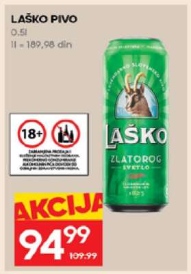 LAŠKO PIVO