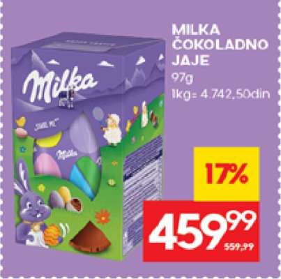 Milka Čokoladno jaje