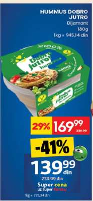 HUMMUS DOBRO JUTRO