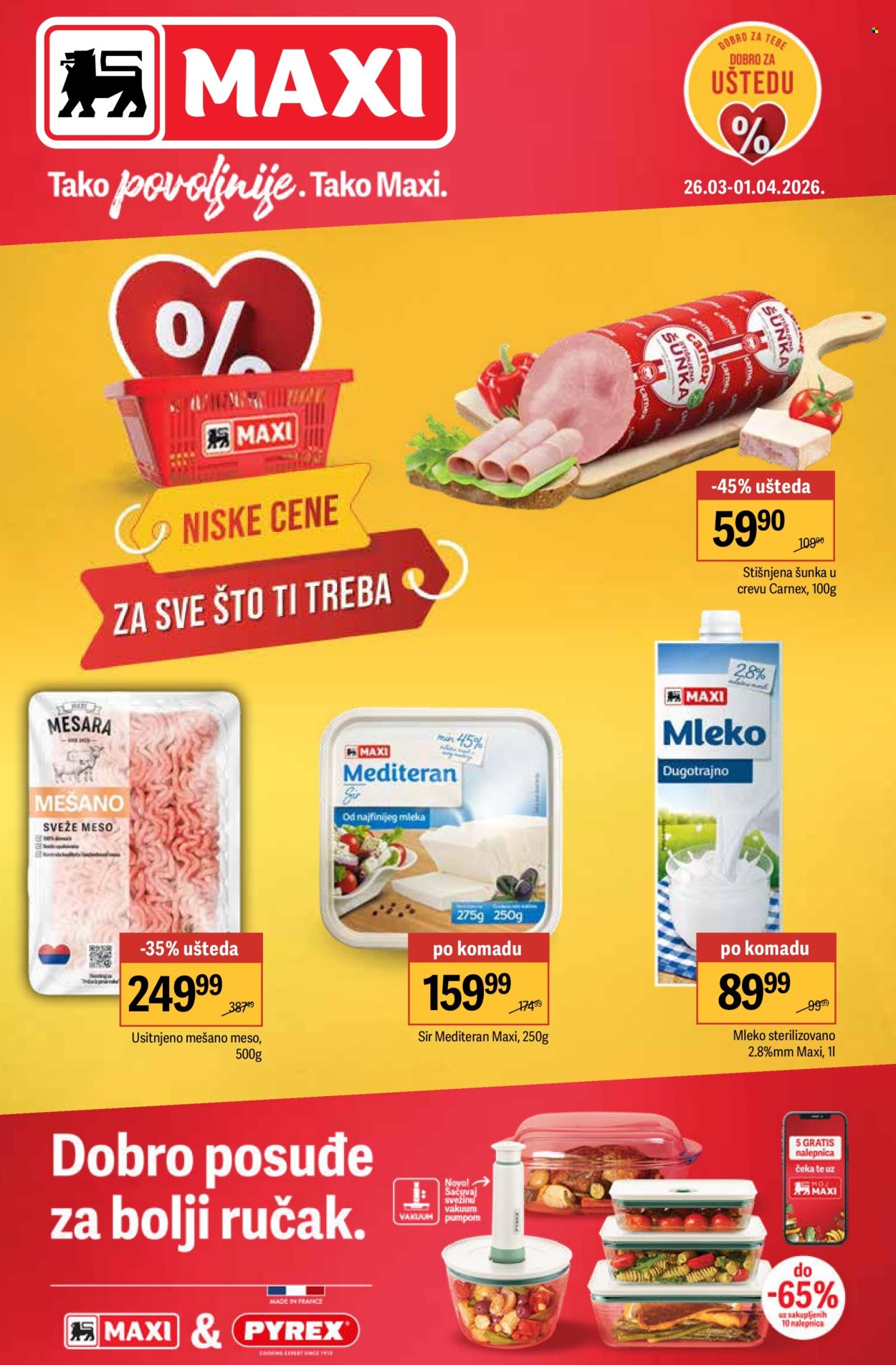 Maxi katalog - 26.03.2026 - 01.04.2026. Stranica 1