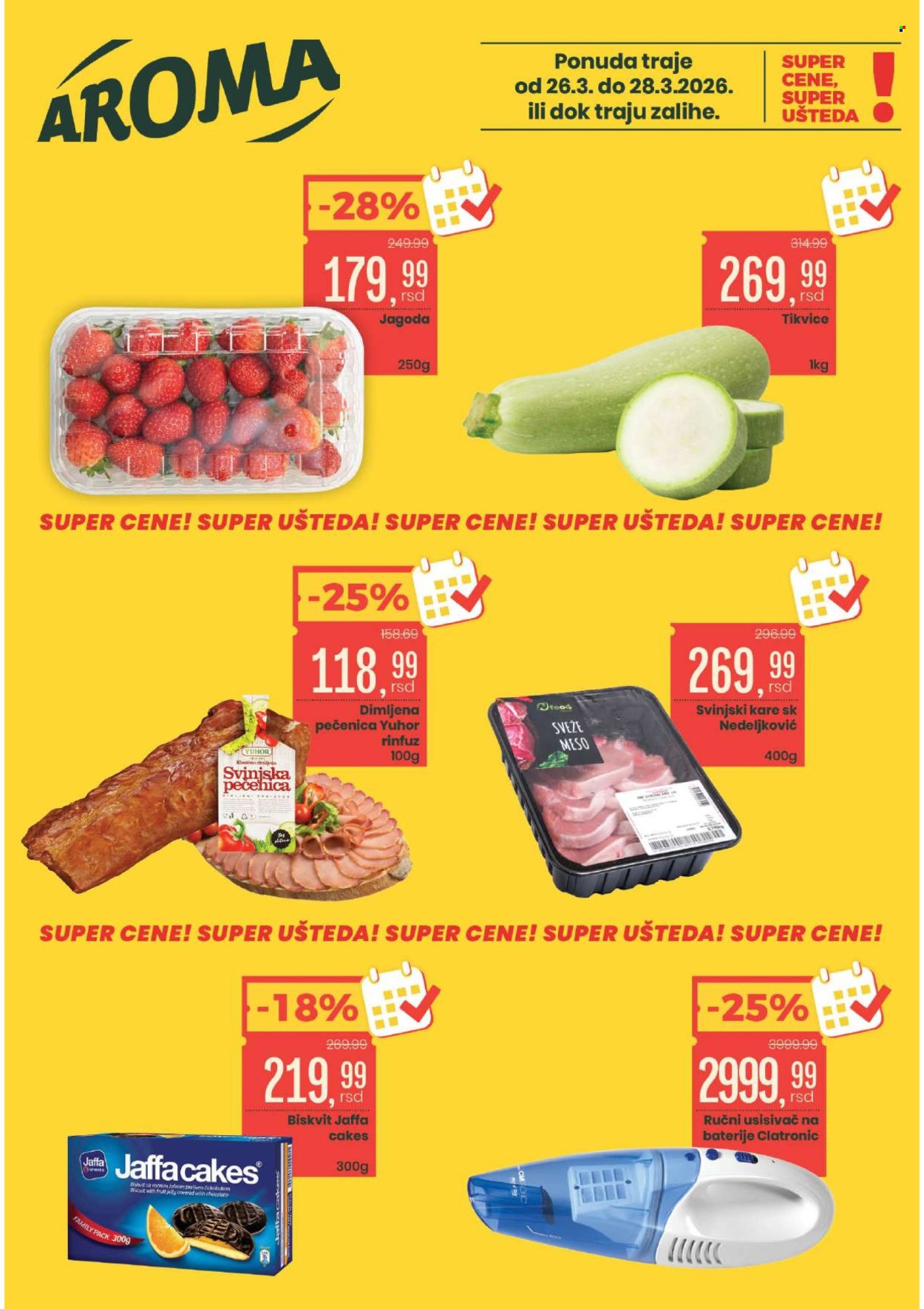 Aroma Market katalog - 26.03.2026 - 28.03.2026. Stranica 1