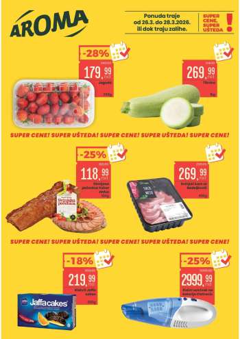 Aroma Market katalog - 26.03.2026 - 28.03.2026.