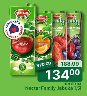 Nectar Family Jabuka 1,5l
