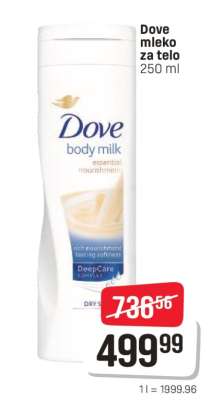 Dove mleko za telo