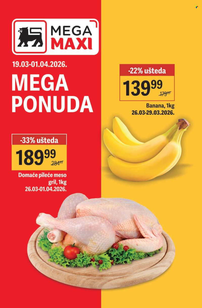 Mega Maxi katalog - 19.03.2026 - 01.04.2026.