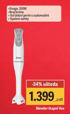 Blender štapni Vox