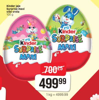 Kinder Jaje surprise maxi