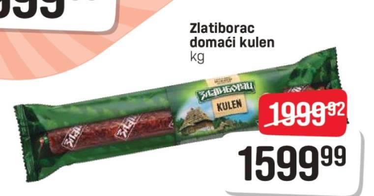 Zlatiborac domaći kulen
