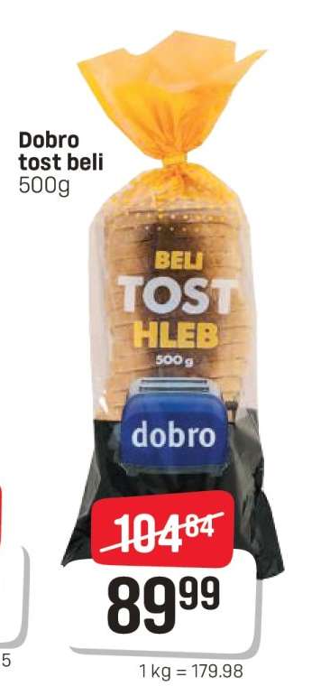 Dobro tost beli