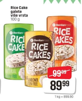Rice cake galete