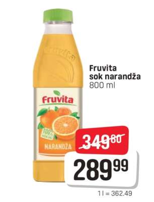 Fruvita Sok narandža