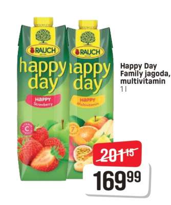 Happy Day Family jagoda, multivitamin