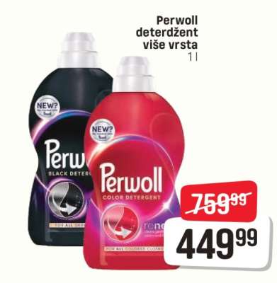 Perwoll deterdžent, više vrsta