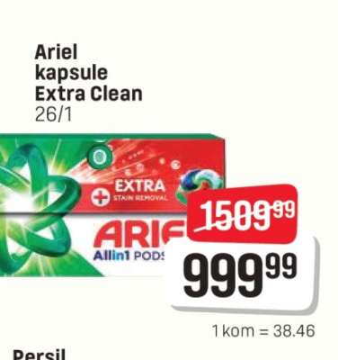 Ariel kapsule Extra Clean
