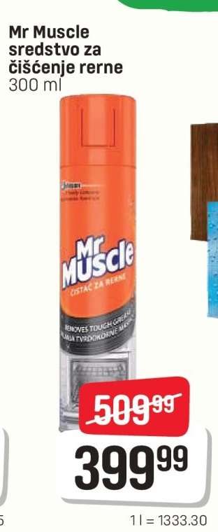 Mr Muscle sredstvo za čišćenje rerne