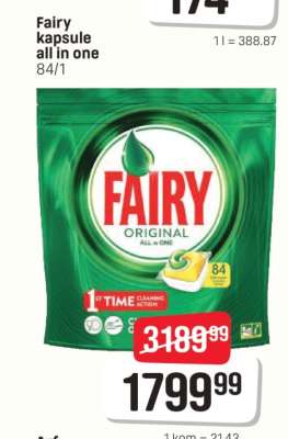 Fairy kapsule all-In-one