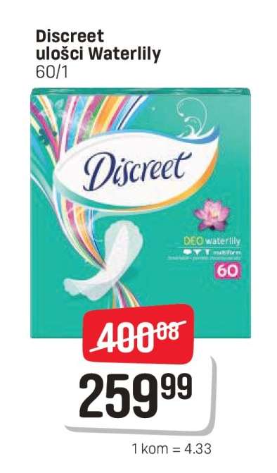 Discreet ulošci Waterlily