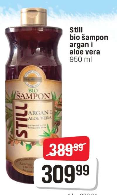 Still bio šampon argan i aloe vera