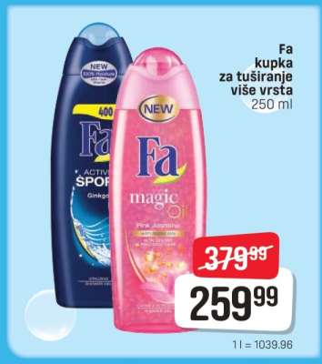 Fa kupka za tuširanje