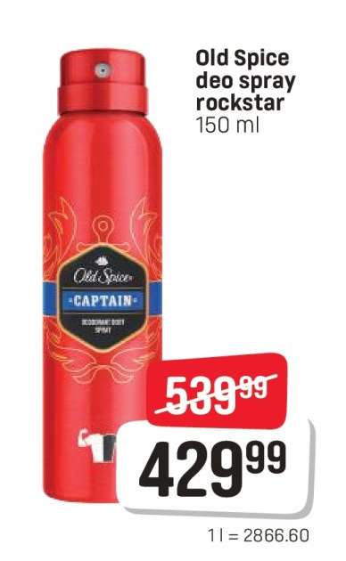 Old Spice deo spray rockstar