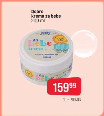 Dobro krema za bebe