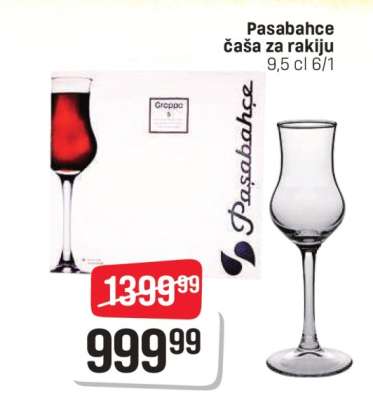 Pasabahce čaša za rakiju