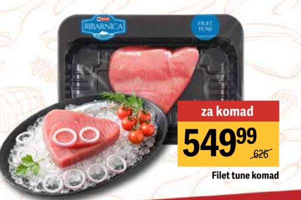 Filet tune komad